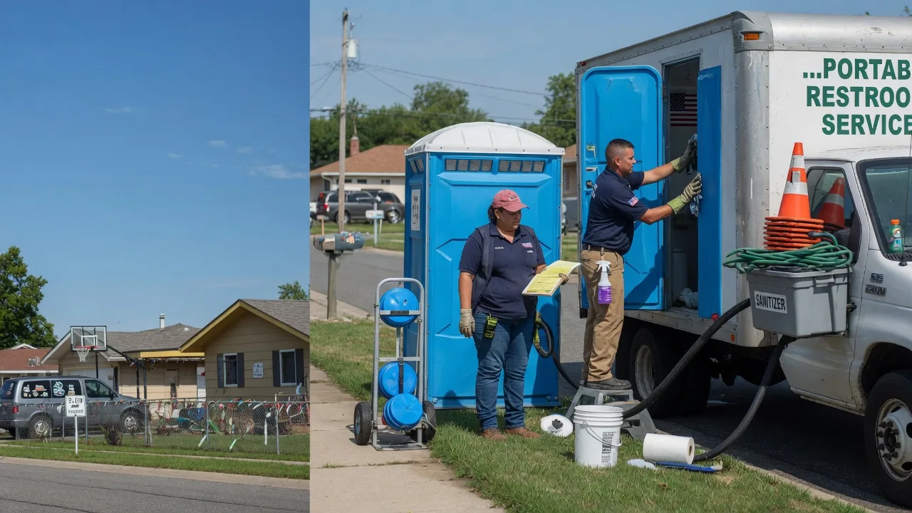 Portable Toilet Rental in George, IA near me